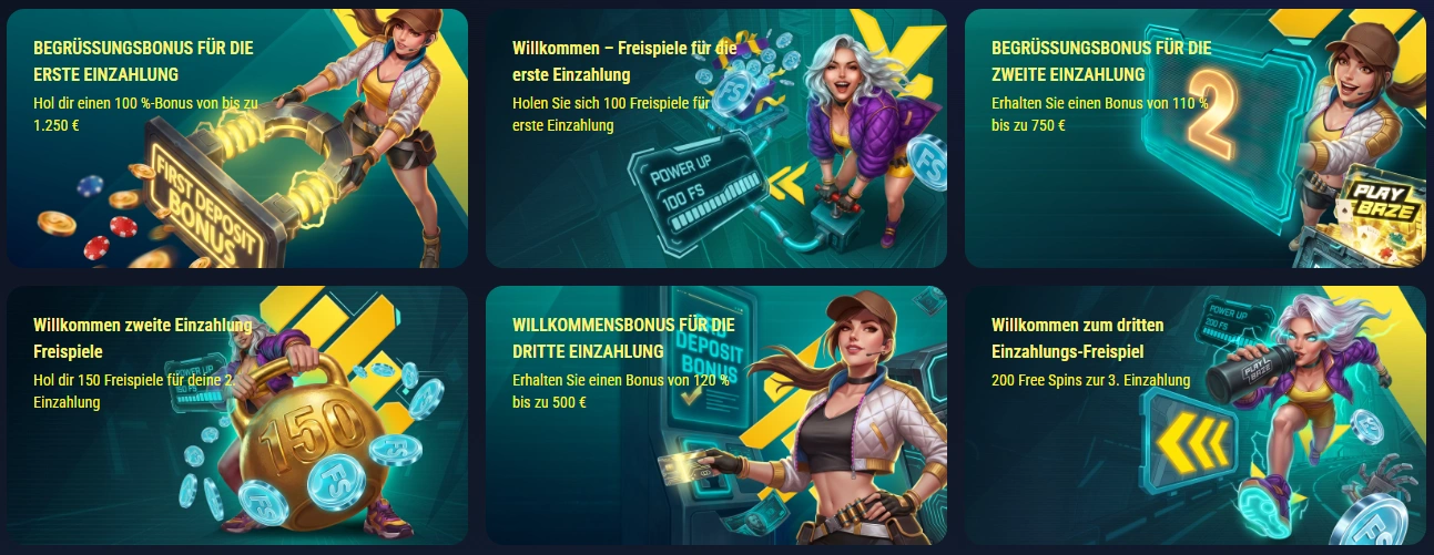 Playbaze Casino Aktionen